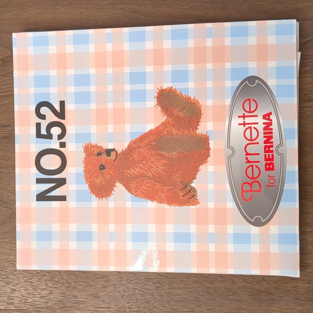 Bernette for Bernina No. 52 Embroidery Card